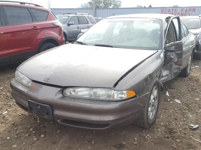 1G3WS52H21F177023 - 2001 OLDSMOBILE INTRIGUE G BROWN photo 2