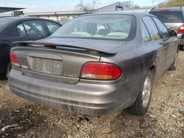 1G3WS52H21F177023 - 2001 OLDSMOBILE INTRIGUE G BROWN photo 4