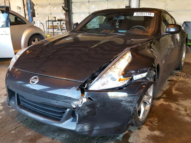 JN1AZ44E09M407607 - 2009 NISSAN 370Z BLACK photo 2