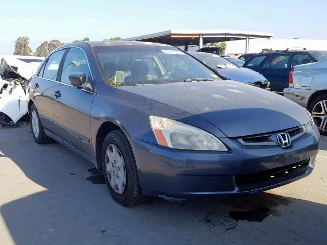 JHMCM56383C011829 - 2003 HONDA ACCORD LX BLUE photo 1