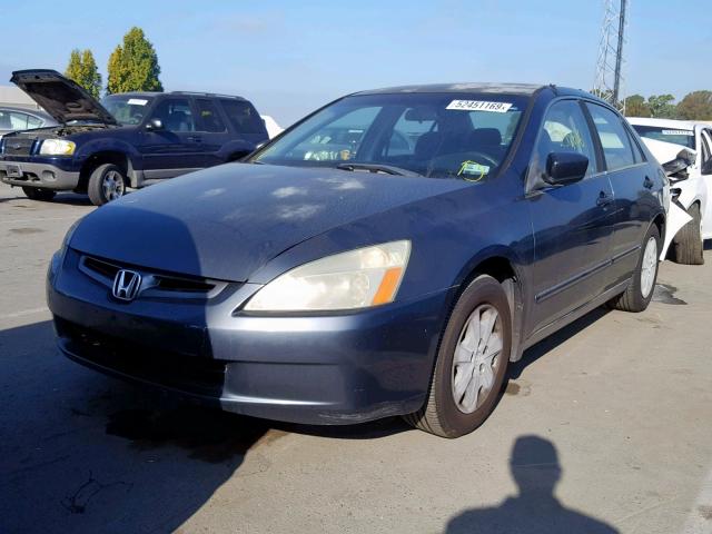 JHMCM56383C011829 - 2003 HONDA ACCORD LX BLUE photo 2