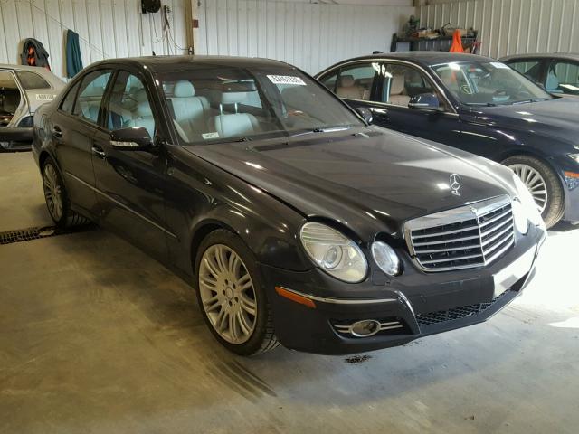 WDBUF56X38B199108 - 2008 MERCEDES-BENZ E 350 BLACK photo 1