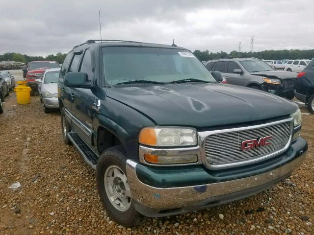 1GKEC13Z43J312872 - 2003 GMC YUKON GREEN photo 1