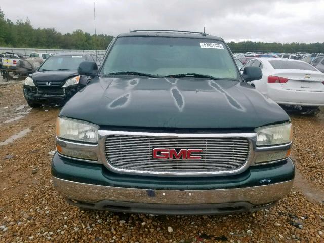 1GKEC13Z43J312872 - 2003 GMC YUKON GREEN photo 9