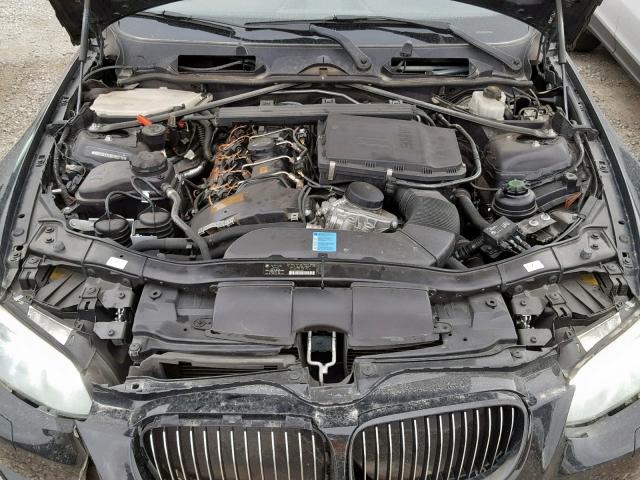 WBADX1C50BE569718 - 2011 BMW 335 IS BLACK photo 7