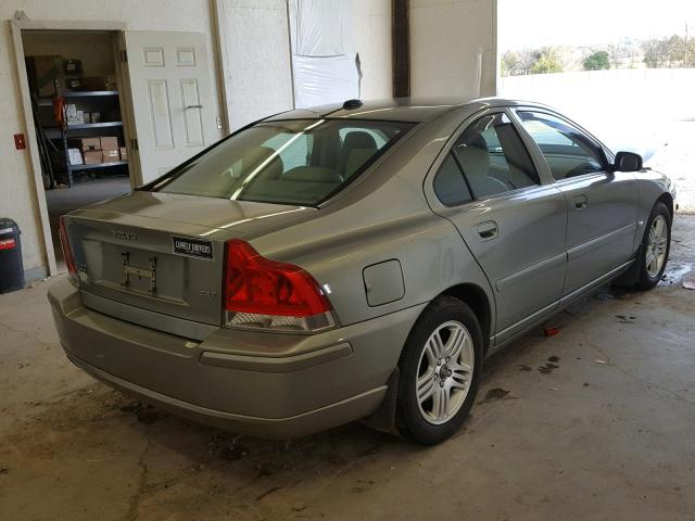 YV1RS592162514367 - 2006 VOLVO S60 2.5T GREEN photo 4