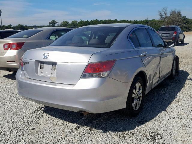 JHMCP26458C005637 - 2008 HONDA ACCORD LXP SILVER photo 4