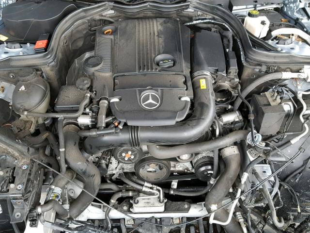 WDDGF4HB2DR295426 - 2013 MERCEDES-BENZ C 250 BLUE photo 7