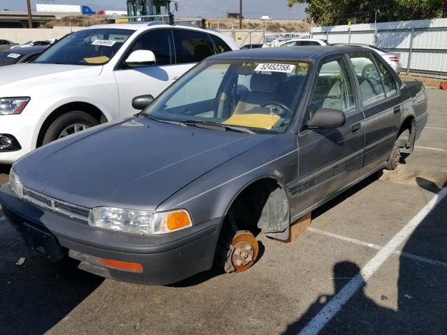 JHMCB7640NC041940 - 1992 HONDA ACCORD DX GRAY photo 2