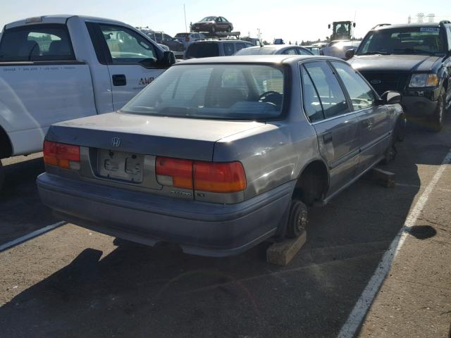 JHMCB7640NC041940 - 1992 HONDA ACCORD DX GRAY photo 4