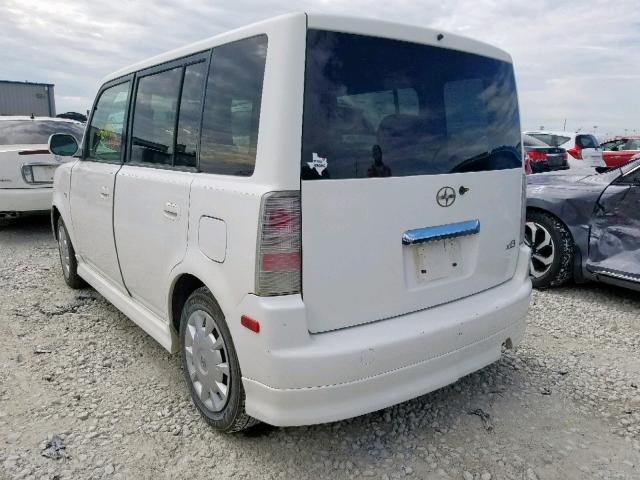 JTLKT334564106594 - 2006 TOYOTA SCION XB 白色 照片 3