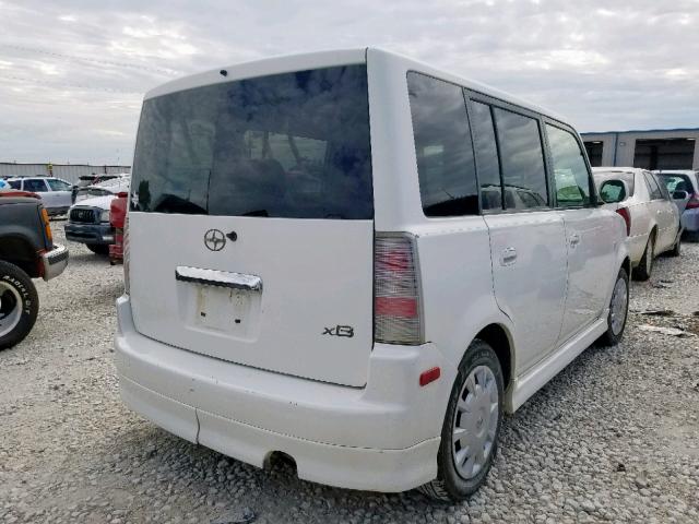 JTLKT334564106594 - 2006 TOYOTA SCION XB 白色 照片 4