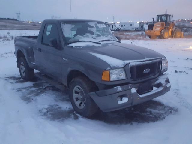 1FTYR10U24PA62644 - 2004 FORD RANGER GRAY photo 1