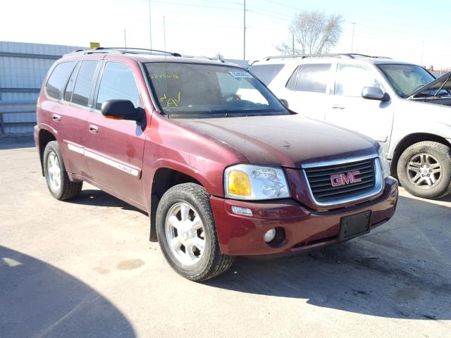 1GKDT13S042447681 - 2004 GMC ENVOY BURGUNDY photo 1