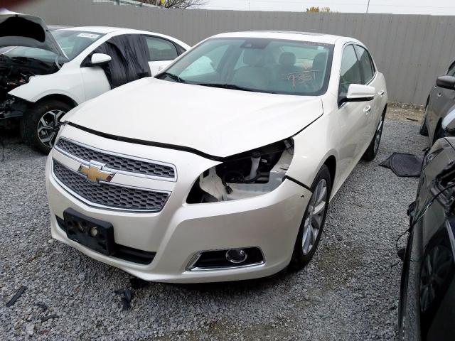 1G11H5SA6DF179351 - 2013 CHEVROLET MALIBU LTZ თეთრი ფოტო 2