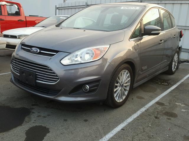 1FADP5CU8DL548301 - 2013 FORD C-MAX PREM GRAY photo 2