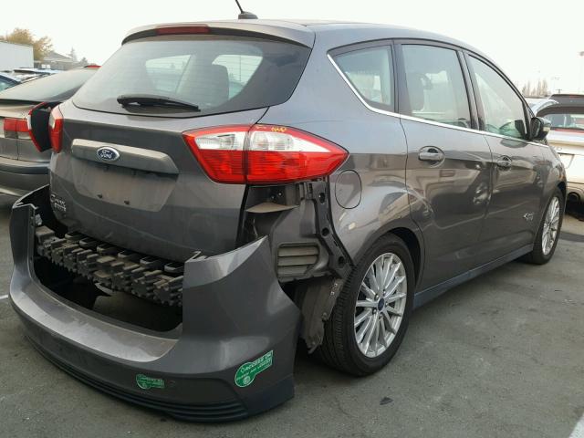 1FADP5CU8DL548301 - 2013 FORD C-MAX PREM GRAY photo 4