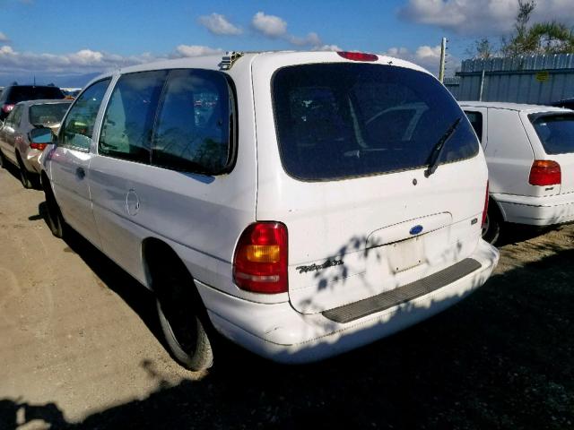 2FTDA54U0WBA91173 - 1998 FORD WINDSTAR WHITE photo 3