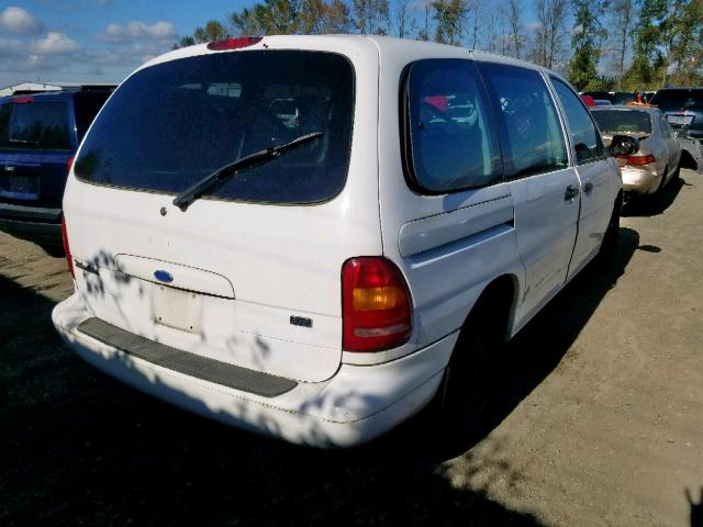 2FTDA54U0WBA91173 - 1998 FORD WINDSTAR WHITE photo 4