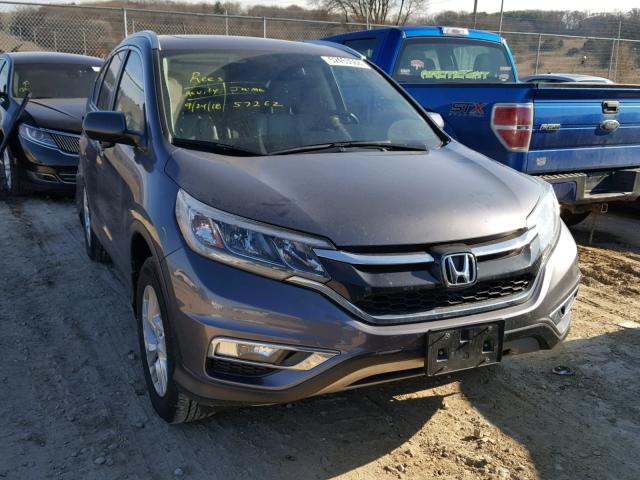 5J6RM4H71FL019176 - 2015 HONDA CR-V EXL SILVER photo 1