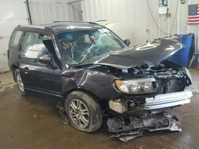 JF1SG66638H716798 - 2008 SUBARU FORESTER S 蓝色 照片 1