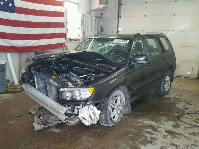 JF1SG66638H716798 - 2008 SUBARU FORESTER S 蓝色 照片 2