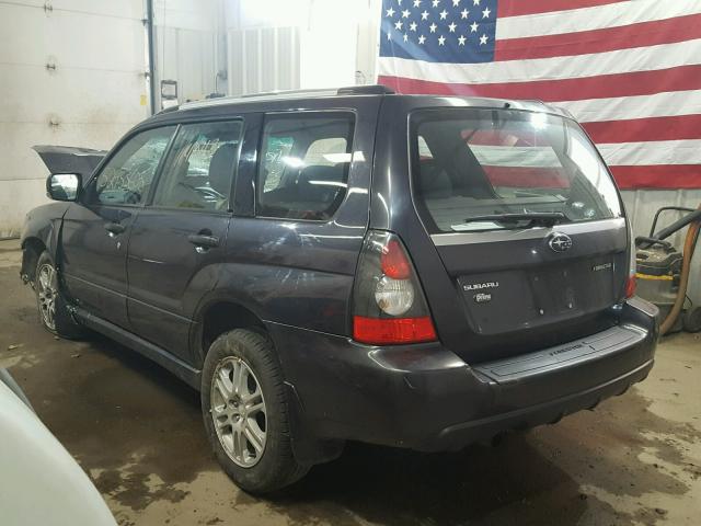 JF1SG66638H716798 - 2008 SUBARU FORESTER S 蓝色 照片 3