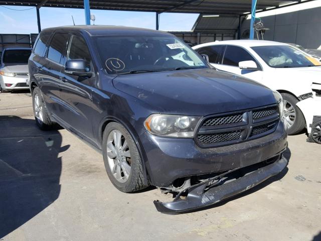 1C4SDJCT7CC202748 - 2012 DODGE DURANGO R/ GRAY photo 1