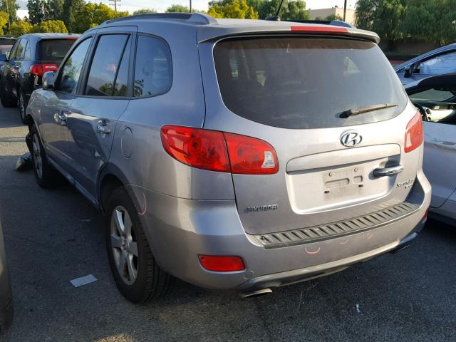 5NMSH13E88H133101 - 2008 HYUNDAI SANTA FE S GRAY photo 3