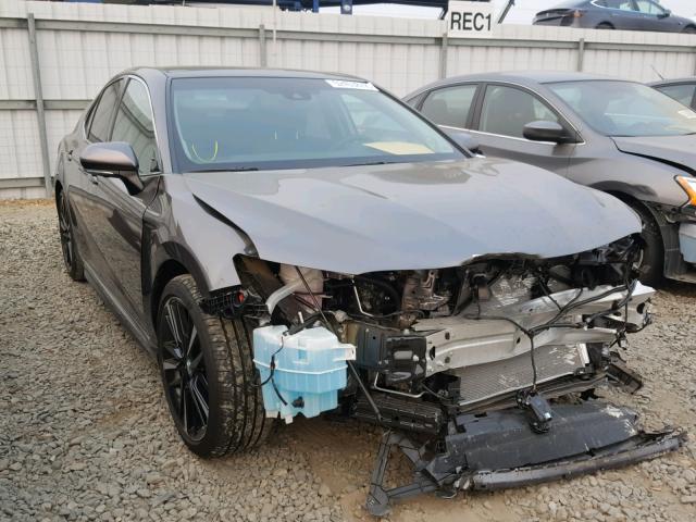 4T1B61HK5JU104265 - 2018 TOYOTA CAMRY XSE CHARCOAL photo 1