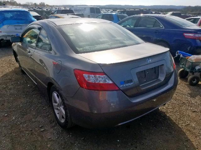 2HGFG12968H508313 - 2008 HONDA CIVIC EXL 灰色 照片 3