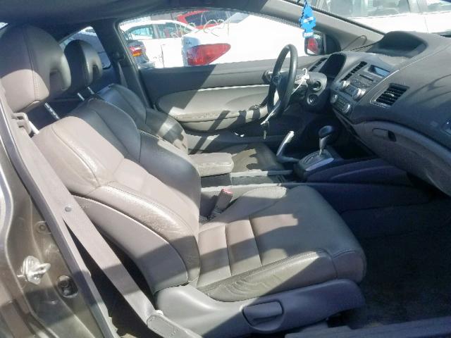 2HGFG12968H508313 - 2008 HONDA CIVIC EXL 灰色 照片 5