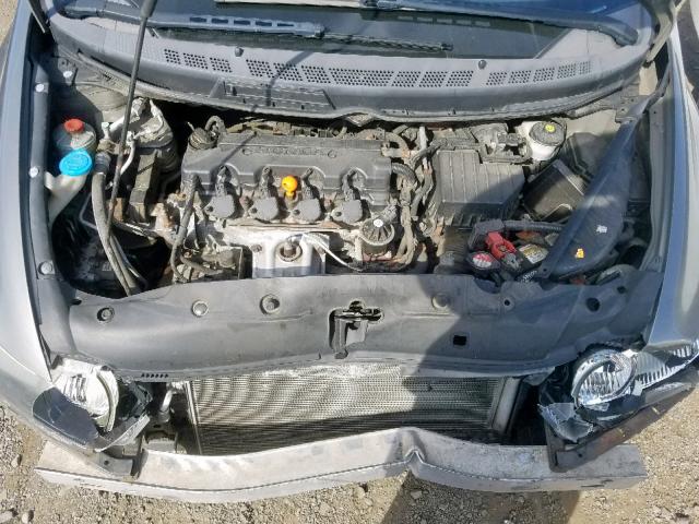 2HGFG12968H508313 - 2008 HONDA CIVIC EXL 灰色 照片 7