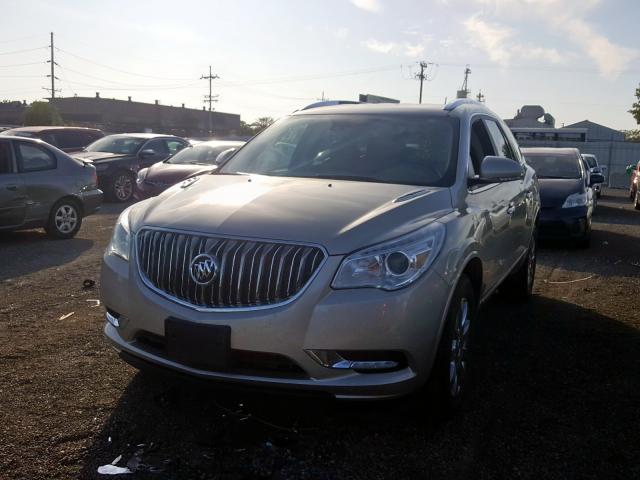 5GAKVCKD4HJ264583 - 2017 BUICK ENCLAVE TAN photo 2