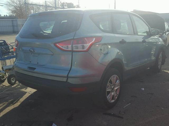 1FMCU0F76DUC12157 - 2013 FORD ESCAPE S BLUE photo 4