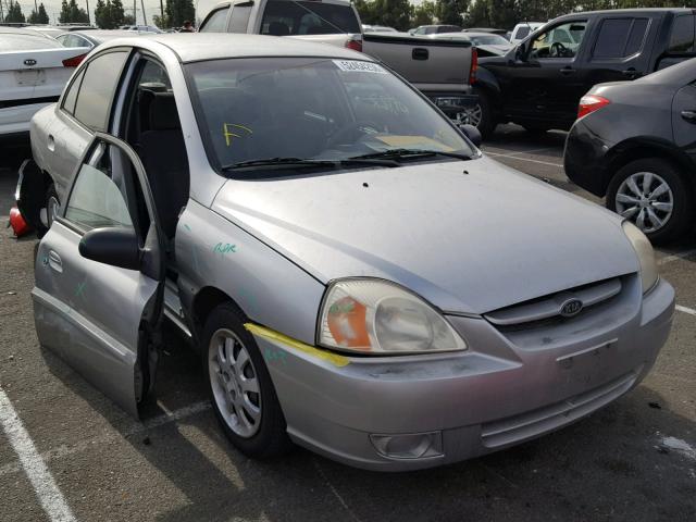 KNADC125346303846 - 2004 KIA RIO SILVER photo 1