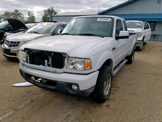 1FTYR14U28PA97815 - 2008 FORD RANGER SUP WHITE photo 2