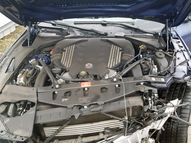 WBA6D6C5XHGK18388 - 2017 BMW 650 XI BLUE photo 7