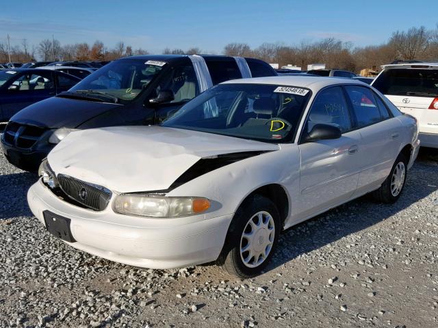 2G4WS52J041203774 - 2004 BUICK CENTURY CU WHITE photo 2