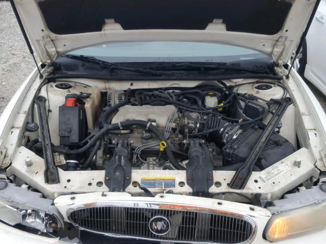 2G4WS52J041203774 - 2004 BUICK CENTURY CU WHITE photo 7