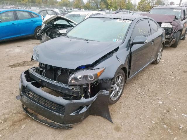 JTKDE3B7XA0305689 - 2010 TOYOTA SCION TC ნაცრისფერი ფოტო 2