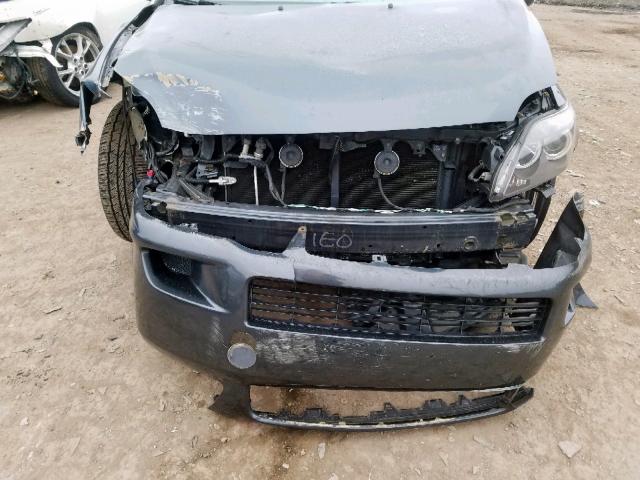 JTKDE3B7XA0305689 - 2010 TOYOTA SCION TC ნაცრისფერი ფოტო 9