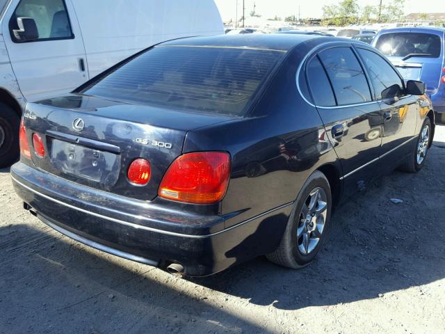 JT8BD69S520152782 - 2002 LEXUS GS 300 BLUE photo 4