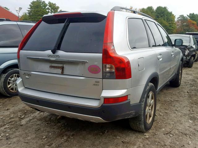 YV4CZ982071347178 - 2007 VOLVO XC90 3.2 SILVER photo 4