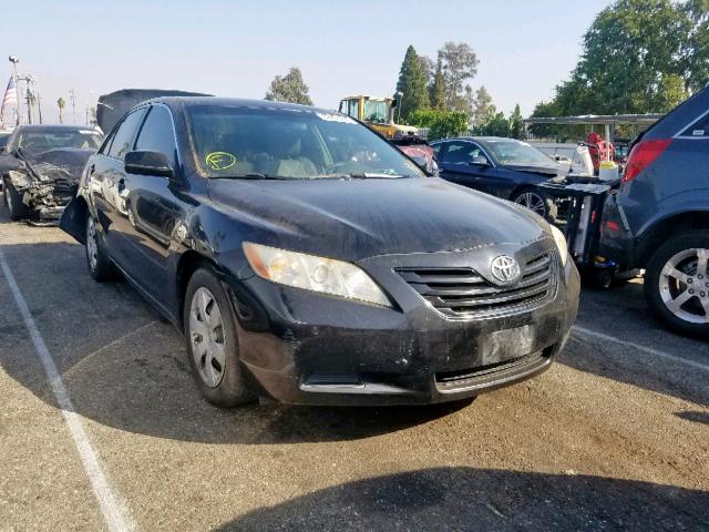 4T1BE46KX7U698898 - 2007 TOYOTA CAMRY CE BLACK photo 1