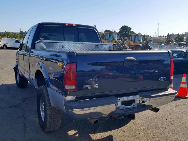 1FTNX21L1XED48053 - 1999 FORD F250 SUPER BLUE photo 3