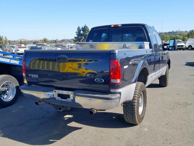 1FTNX21L1XED48053 - 1999 FORD F250 SUPER BLUE photo 4