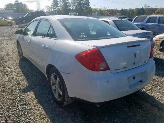 1G2ZH57N594166409 - 2009 PONTIAC G6 GT WHITE photo 3