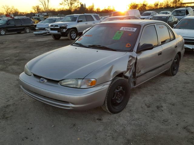 1Y1SK52882Z417816 - 2002 CHEVROLET GEO PRIZM BEIGE photo 2