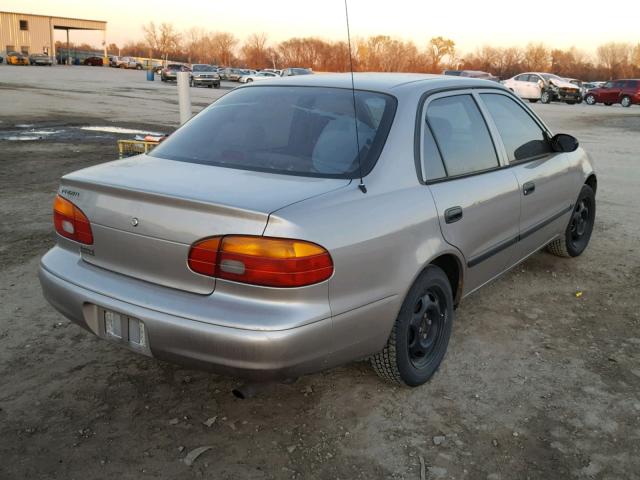 1Y1SK52882Z417816 - 2002 CHEVROLET GEO PRIZM BEIGE photo 4